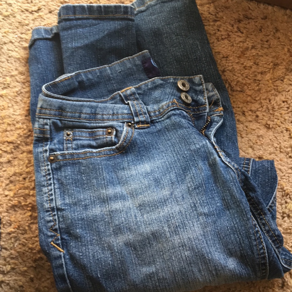 Gently worn jeans